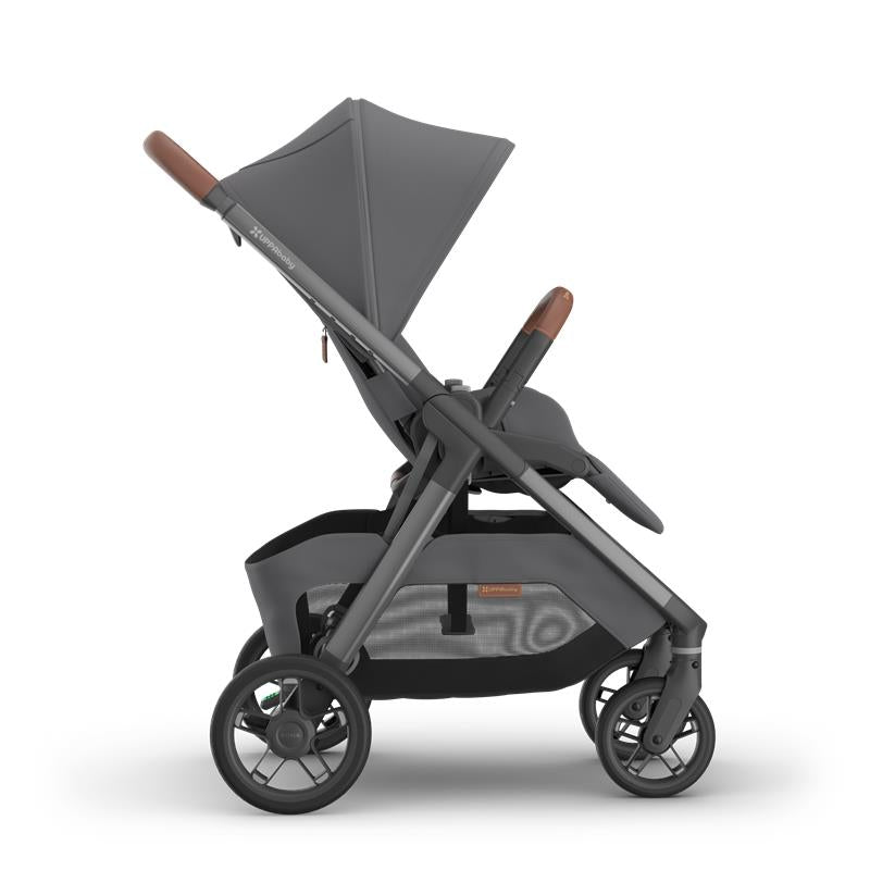 Uppababy Kona Stroller, Rowan (Graphite/Graphite Frame/Saddle Leather) Image 2