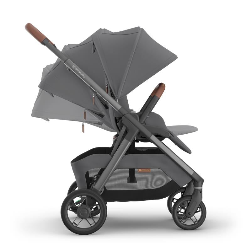 Uppababy Kona Stroller, Rowan (Graphite/Graphite Frame/Saddle Leather) Image 8