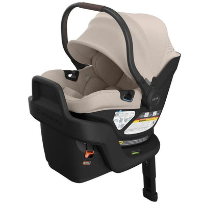 Uppababy Mesa V3 Infant Car Seat Ada, Sandstone Melange | Chestnut Leather Image 1