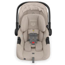 Uppababy Mesa V3 Infant Car Seat Ada, Sandstone Melange | Chestnut Leather Image 3