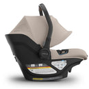 Uppababy Mesa V3 Infant Car Seat Ada, Sandstone Melange | Chestnut Leather Image 5