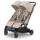 Uppababy Minu Duo Stroller Ada, Sandstone Melange | Chestnut Leather Image 1
