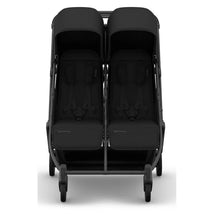 Uppababy Minu Duo Stroller, James (Black/Carbon Frame/Black Leather) Image 2