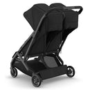 Uppababy Minu Duo Stroller, James (Black/Carbon Frame/Black Leather) Image 3