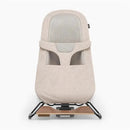 Uppababy - Mira 2-In-1 Bouncer And Seat, Charlie - Sand Mélange | Silver Frame | Birch Wood Image 4