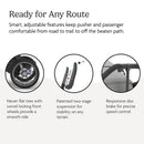 UPPAbaby Ridge V2 Jogging Stroller, Savannah (Pearl Grey | Carbon Frame) Image 4