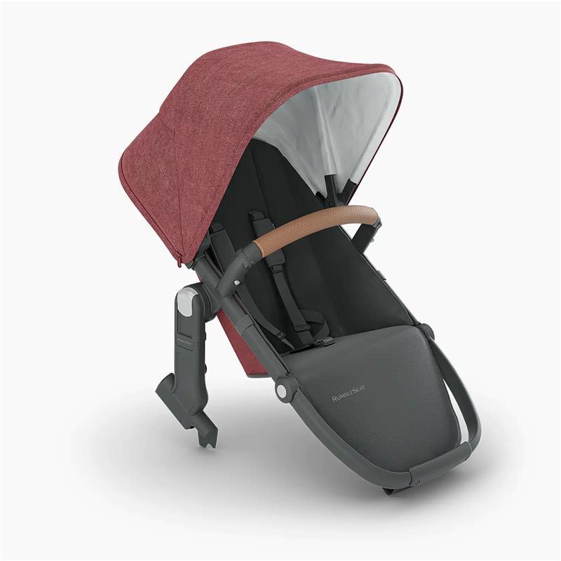Uppababy - RumbleSeat V2+ Lucy - Rosewood Mélange | Carbon Frame | Saddle Leather Image 1