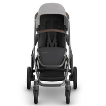 UPPAbaby Vista V3 Single-to-Double Stroller, Beau (Grey Chenille/Graphite Frame/Chestnut Leather) Image 2