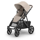Uppababy Vista V3 Stroller, Ada Sandstone Melange | Chestnut Leather Image 1