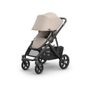 Uppababy Vista V3 Stroller, Ada Sandstone Melange | Chestnut Leather Image 3