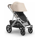 Uppababy - Vista V3 Stroller, Declan (Oat Mélange/Silver Frame/Chestnut Leather) Image 3