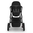 Uppababy Vista V3 Stroller, James (Black/Carbon Frame/Black Leather) Image 5