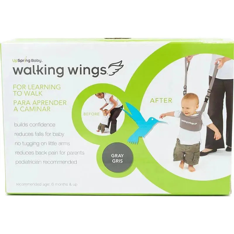 Upspring Baby Walking Wings Learning To Walk Assistant, Gray Image 2