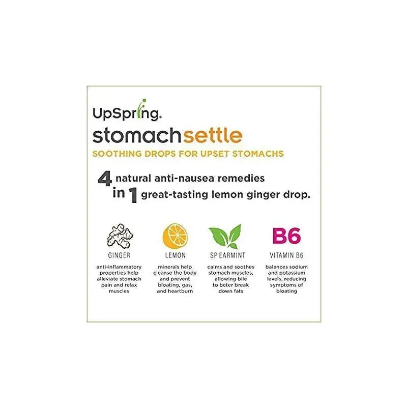 UpSpring Stomach Settle Drops - 4 oz 28 Drops Image 7