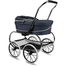 Valco Baby - Classic Denim Blue Bassinet Doll Stroller Image 6
