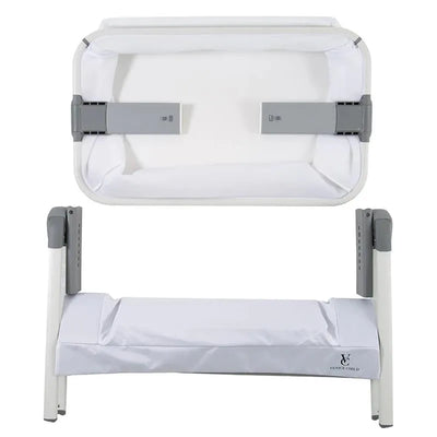 Venice Child - California Dreaming Bedside Crib Bassinet With Travel Case, White Image 2