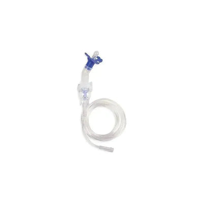 Veridian Healthcare Nebulizer Baby Pacifier Kit with clear tubing and a blue mouthpiece attachment.