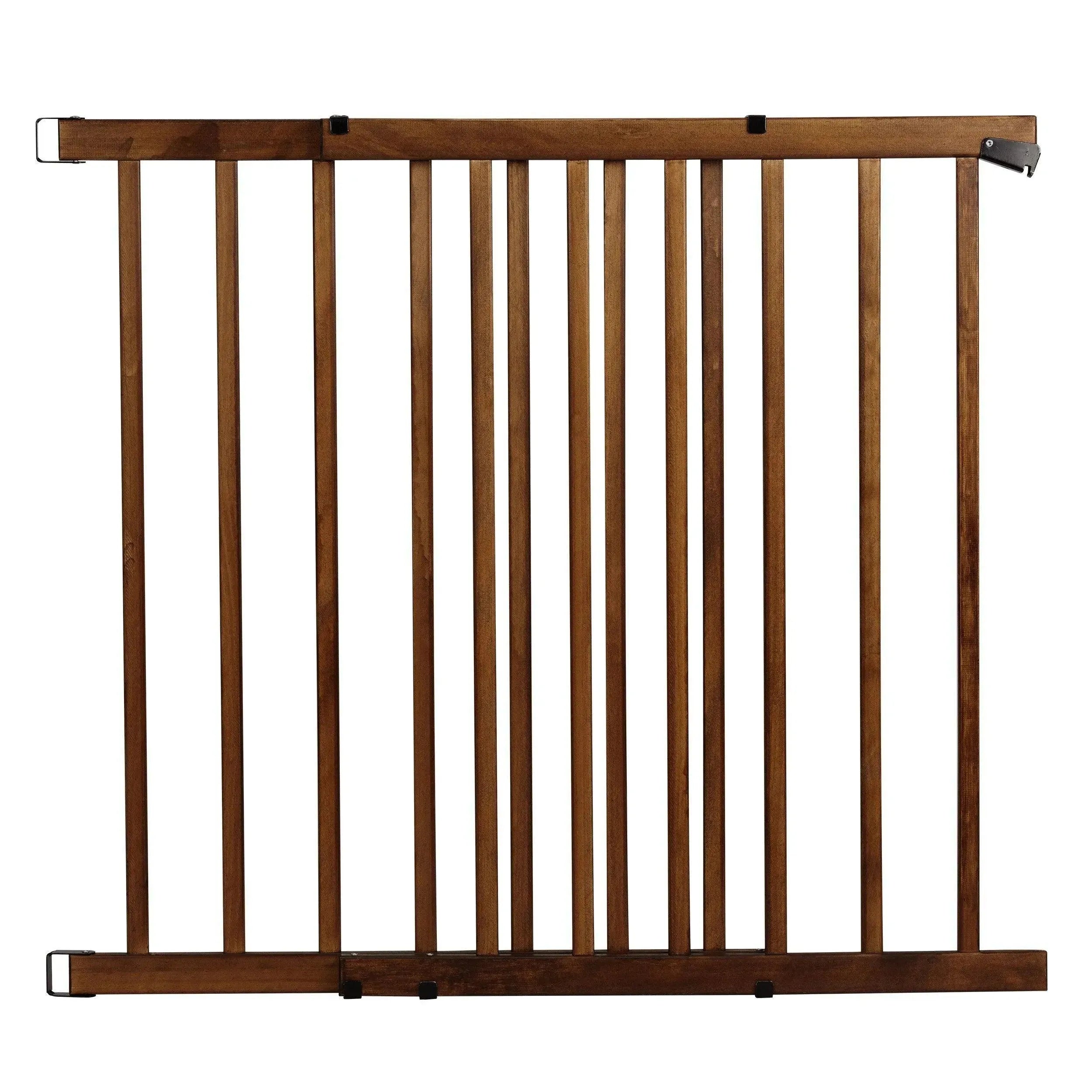 Walk-Thru Top Of Stairs Baby Gate - MacroBaby