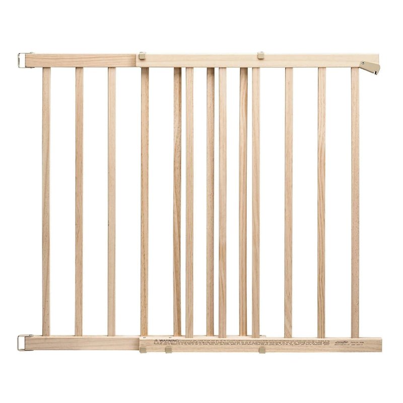 Walk-Thru Top Of Stairs Baby Gate - MacroBaby