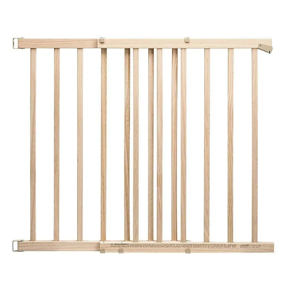 Walk-Thru Top Of Stairs Baby Gate - MacroBaby