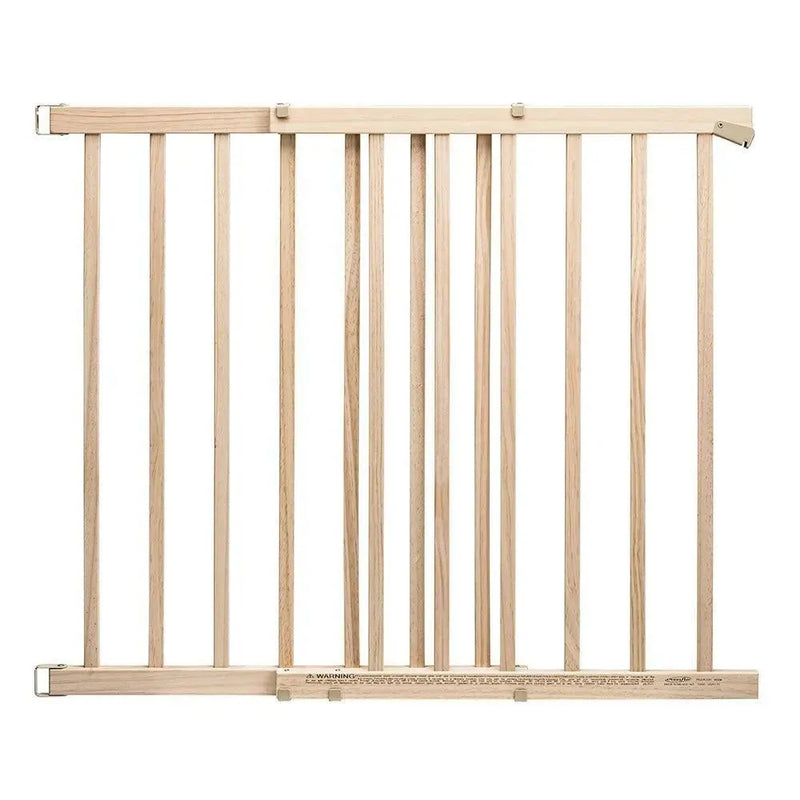 Walk-Thru Top Of Stairs Baby Gate - MacroBaby