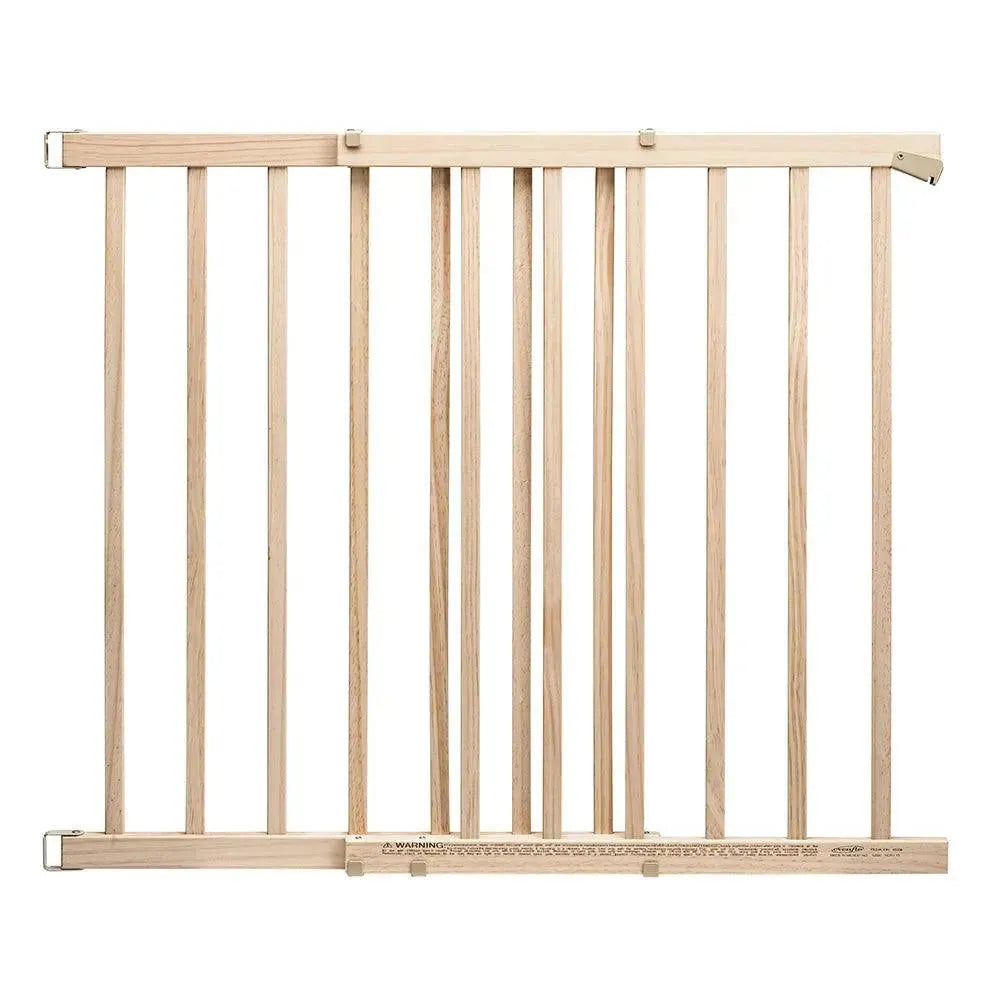 Walk-Thru Top Of Stairs Baby Gate - MacroBaby
