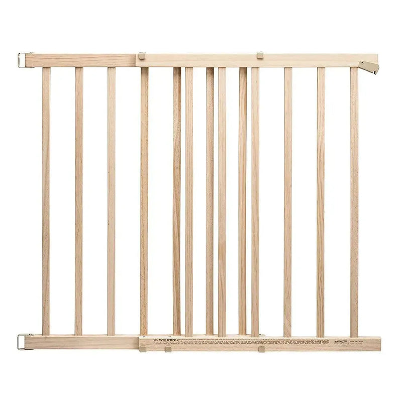 Walk-Thru Top Of Stairs Baby Gate - MacroBaby