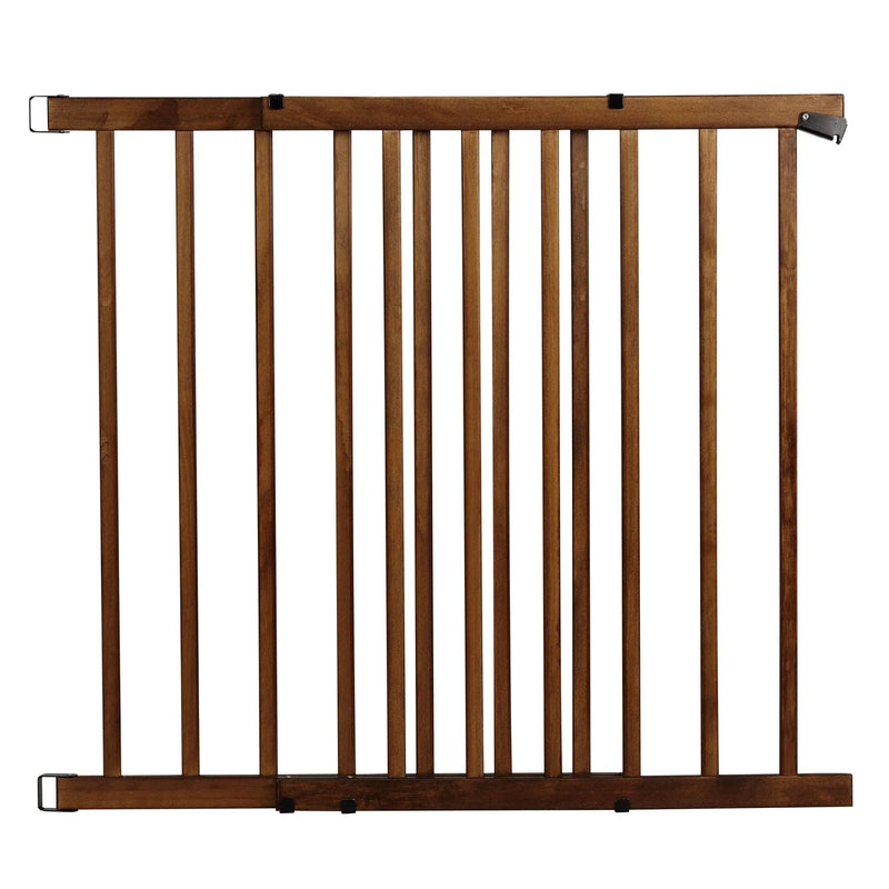 Walk-Thru Top Of Stairs Baby Gate - MacroBaby