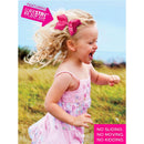 Wee Ones - Girls' Plain Wrap Classic Grosgrain Hair Bows on a WeeStay No-Slip Hair Clip, Hot Pink Image 3