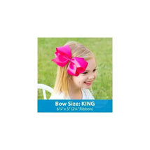 Wee Ones King Organza Overlay Bow, Antique White, Size 6.25 X 5 (2 1/4 Ribbon) Image 2