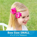 Wee Ones King Party Glitter Bow - Gold Image 3