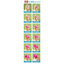 Wee Ones Medium OMG Bow with Silver Edge, Pearl Pink Image 4