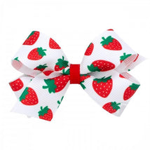 Wee Ones - Mini Fruit Print Bow, Watermelon Image 1