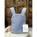 Will' Beth - Pinstripe Sunsuit, White/Blue Image 1