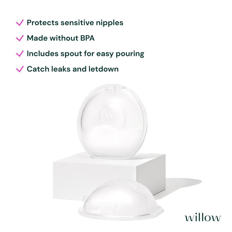 Willow - 2Pk Catch-All Milk Cups Image 3
