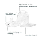 Willow - 360 Breast Pump Flanges, 21mm Breast Shield Image 6