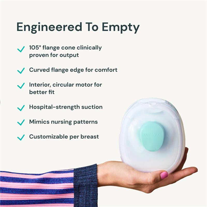 Willow - Go Hands Free Breast Pump Wearable Breastfeeding Pump  Image 2