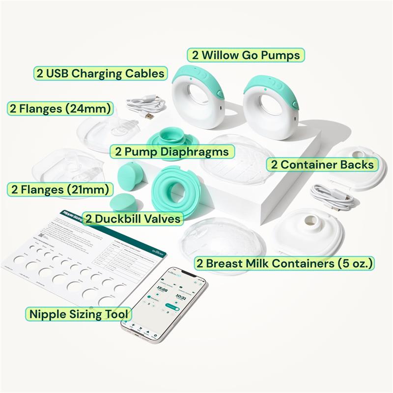 Willow - Go Hands Free Breast Pump Wearable Breastfeeding Pump  Image 7