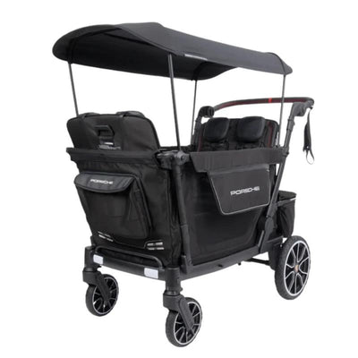 Wonderfold L4 Porsche Quad Stroller Wagon, E-Assist Wheels