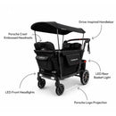 Wonderfold L4 Porsche Quad Stroller Wagon, E-Assist Wheels