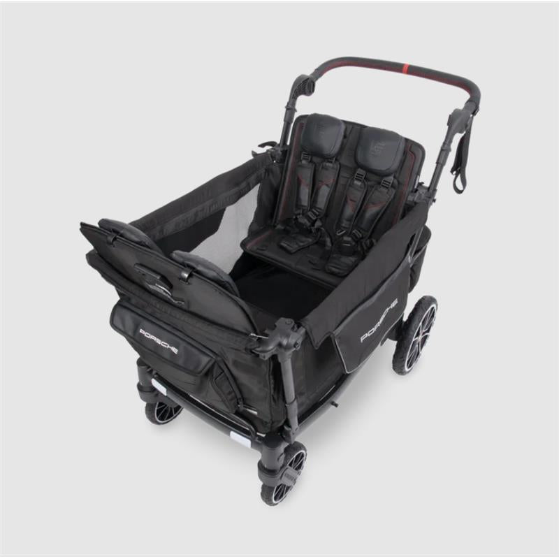 Wonderfold L4 Porsche Quad Stroller Wagon, Non-Electric Wheels