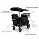 Wonderfold L4 Porsche Quad Stroller Wagon, Non-Electric Wheels