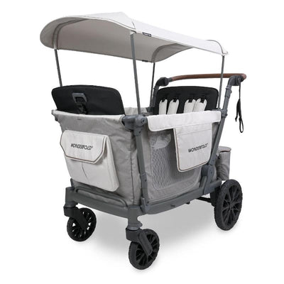 WonderFold - L4 Quad Stroller Wagon (4 Seater) Grey Image 1