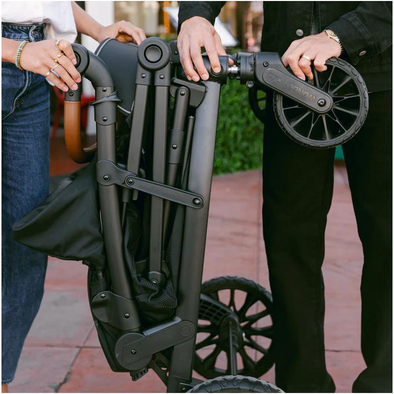WonderFold - L4 Quad Stroller Wagon (4 Seater) Grey Image 4