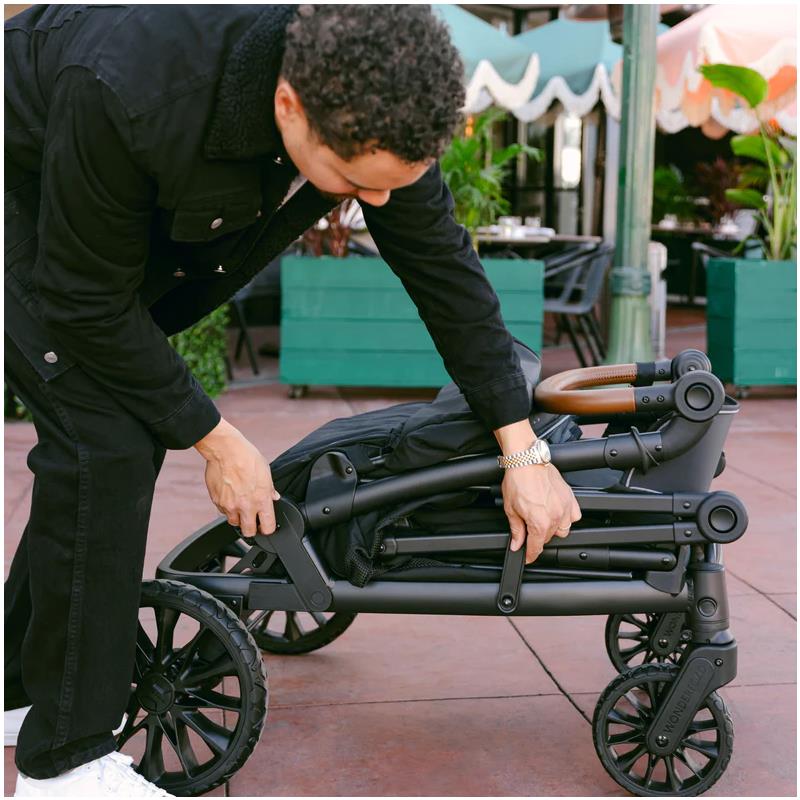 WonderFold - L4 Quad Stroller Wagon (4 Seater) Grey Image 9