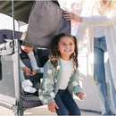 Wonderfold - W4 Luxe Pro Quad Stroller For 4 Kids, Charcoal Gray Image 13