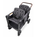 Wonderfold - W4 Luxe Pro Quad Stroller For 4 Kids, Charcoal Gray Image 5