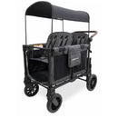 Wonderfold - W4 Luxe Pro Quad Stroller For 4 Kids, Charcoal Gray Image 7