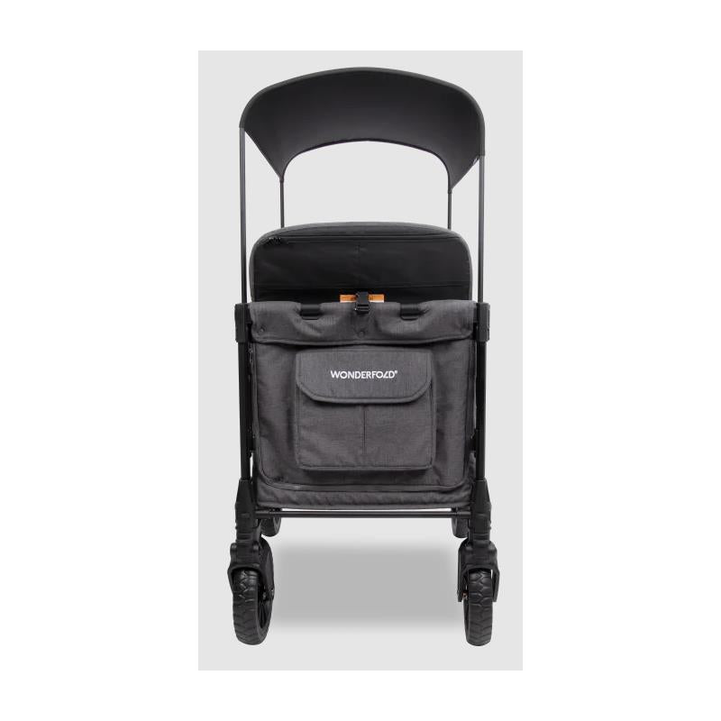 Wonderfold - W4 Luxe Pro Quad Stroller For 4 Kids, Charcoal Gray Image 9