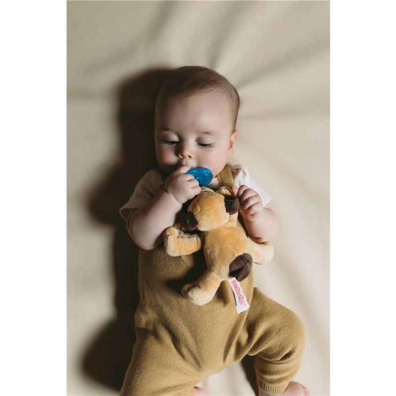 WubbaNub Infant Pacifier - Brown Puppy Image 5